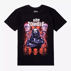 BNWT Rob Zombie Demon Statues Graphic T-Shirt